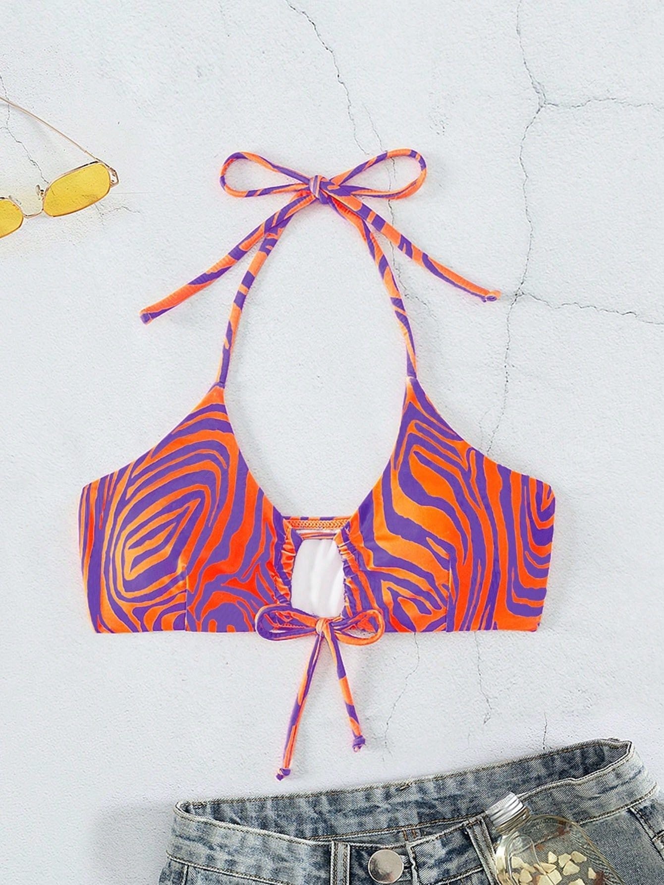 Women Swimsuit Exercise Bikini Swimsuit Bikini Unlined Top Bella Mia